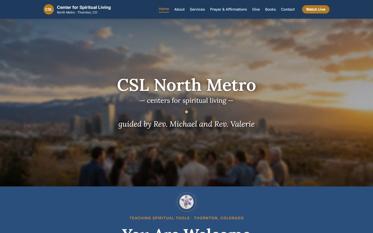cslnorthmetro.org homepage