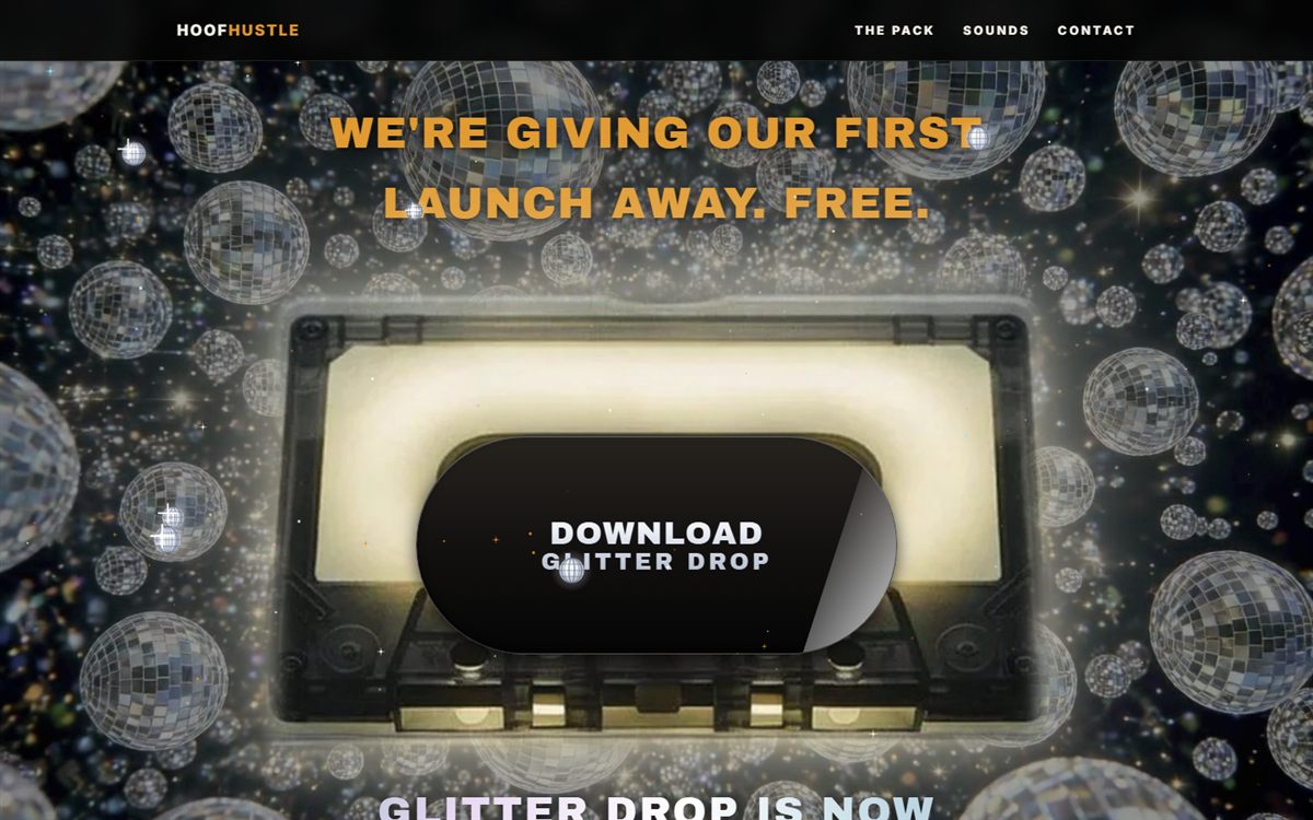 hoofhustle.com homepage